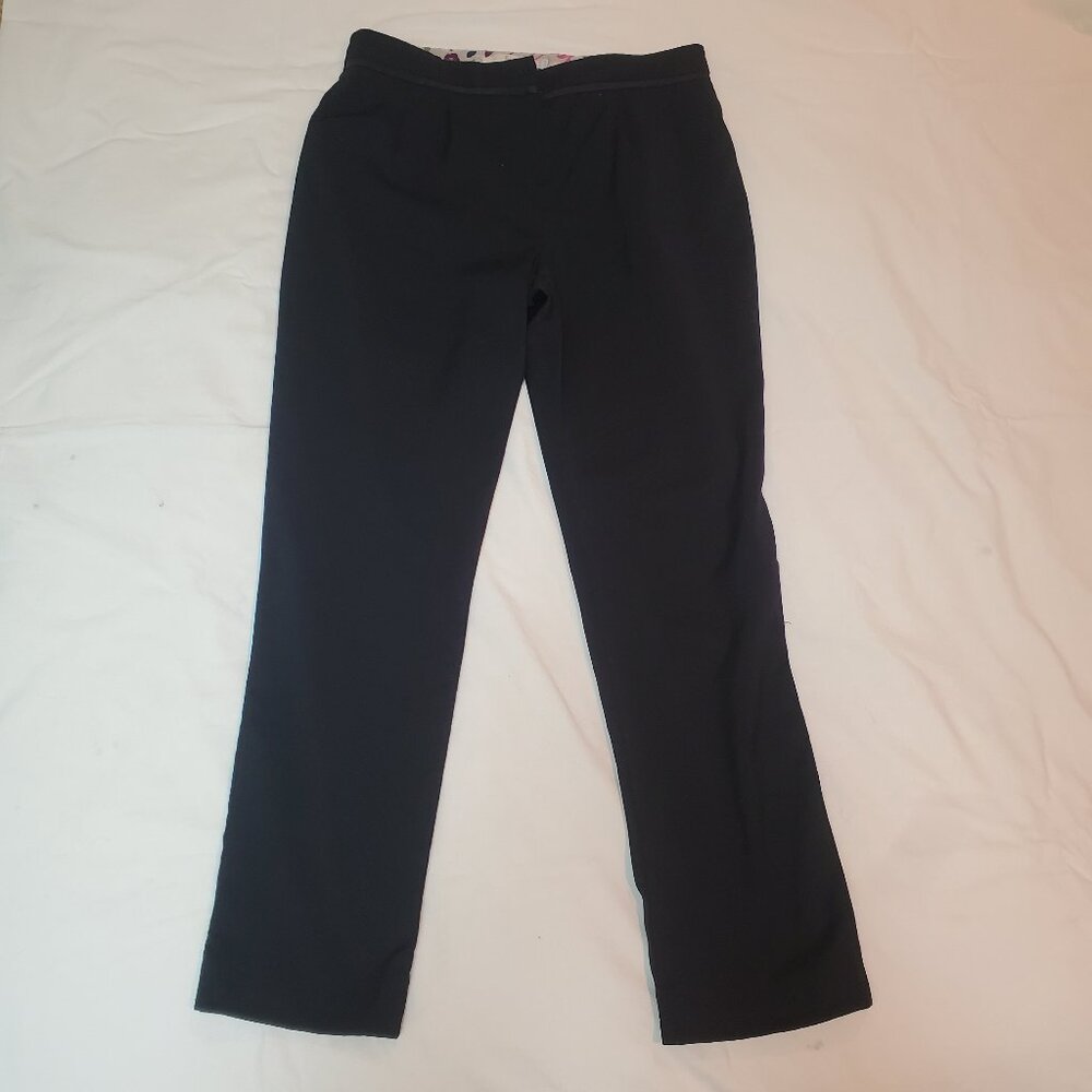 BODEN NAVY WOOL PANTS SIZE 4